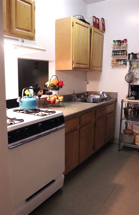 And install on the wall or on the side of a base cabinet to extend the length of your fixed countertop. Make The Most Of Your Space In A Small Kitchen