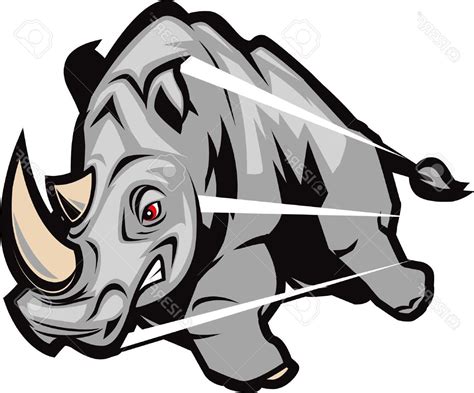 Cartoon Rhino Clipart Free Download On Clipartmag