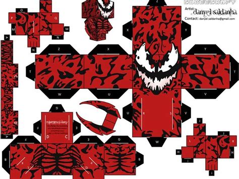 Spiderman Black Papercraft All Paper Craft Spidey Senses Pinterest