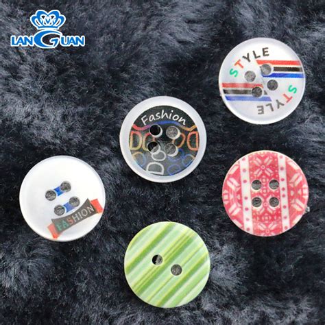 Personality Pattern 3d Craft Clothing Resin Button Printed Buy High Quality Resin Button