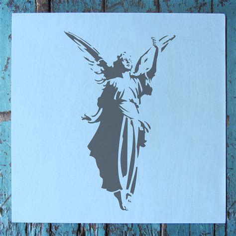 Angel Stencil Small 575″x6″ Stencil 1