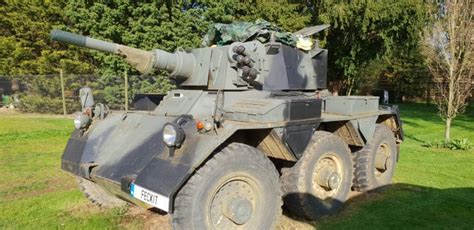Alvis Saladin With Deactivated 76mm Gun This Is A Tidy Nice Running