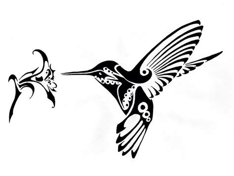 Hummingbirds Flower Vector Art Hummingbird Tattoo Flower Drawing