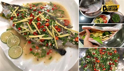 Resepi Ikan Siakap Merah Masak Stim Halia Ala Thai Melissa Turner