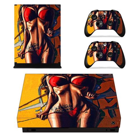 Sexy Lady Skin Sticker Decal For Xbox One X Controllers In 2022 Xbox One
