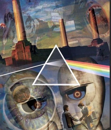 Collage Of Pink Floyd Albums Cover Pinkfloyd