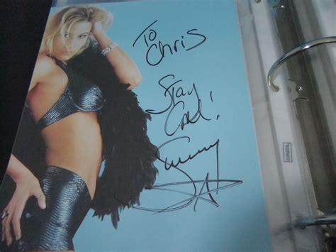 Sunny My Wrestling Autograph Collection