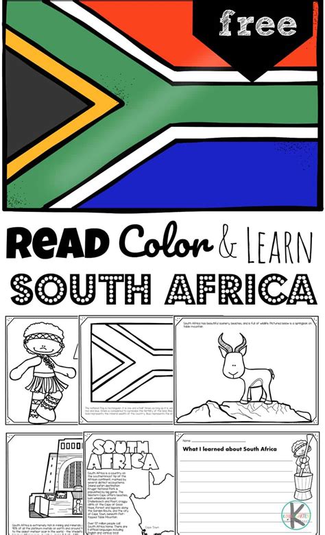 Free Printable Worksheets On South Africa
