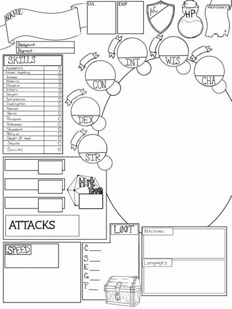 This Is A Custom Character Sheet I Made For 35e Of Dd G33kwatch Rpg