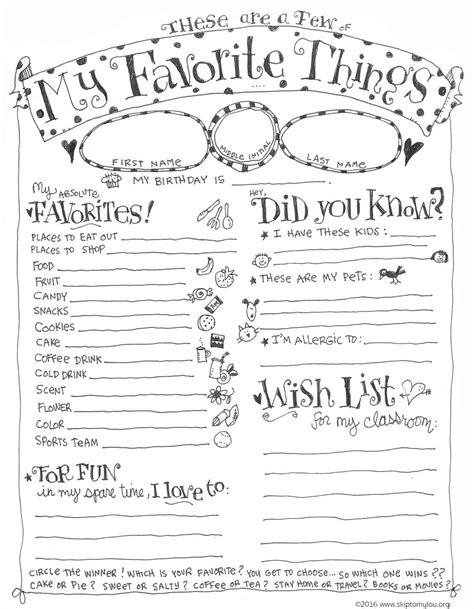 Printable Secret Valentine Questionnaire Printable World Holiday