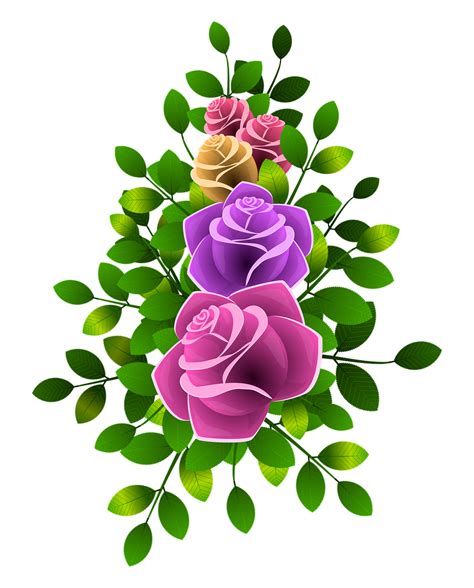 Download Roses Flowers Floral Royalty Free Stock Illustration Image