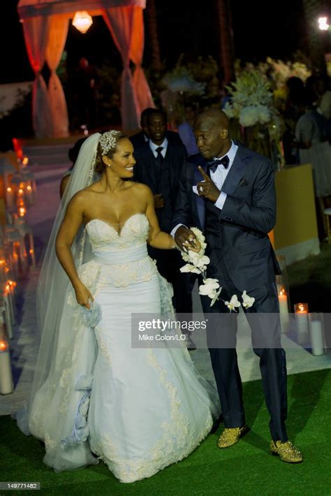 Chad Ochocinco And Evelyn Lozada Marry At Le Chateau Des Palmiers On