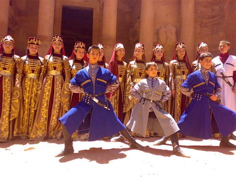 Al Ahli Circassian Dancing Group At Petra Of Jordan Flickr