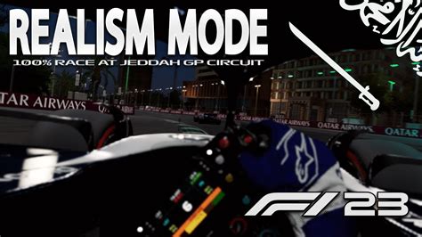 F1 23 Realism Mode Yuki Tsunoda At Saudi Arabian Grand Prix Cockpit