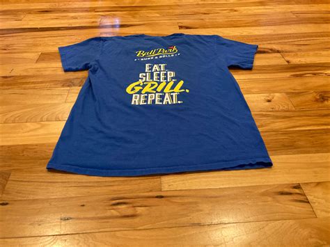 Ball Park Franks Hot Dogs Buns & Rolls Blue Crew T-Sh… - Gem