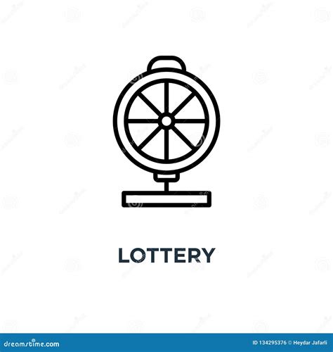 Lottery Icon Set Cartoon Vector 51830995