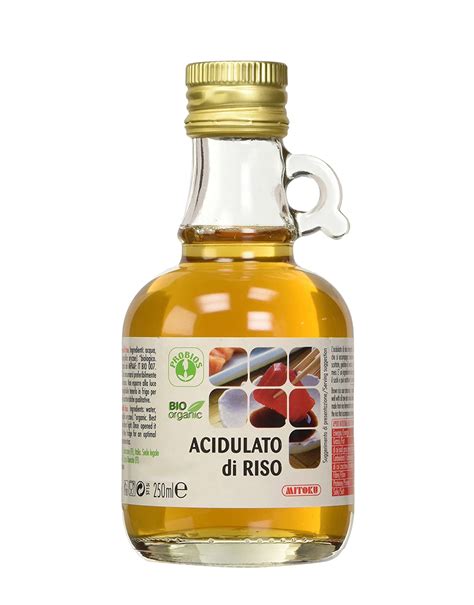 Quindi emulsionatela con l'aceto di riso e il brodo vegetale. Mitoku - Aceto di Riso di PROBIOS (250ml) € 4,54