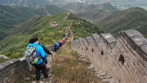 Walking The Great Wall Of China Beijing China In 2020 Great Wall Of