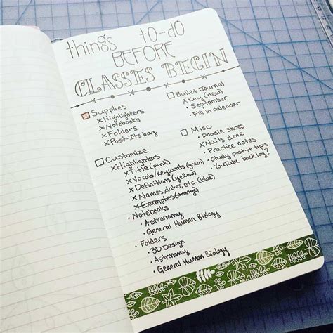 Creative School Bullet Journal Layouts To Help You Stay On Top Of Your