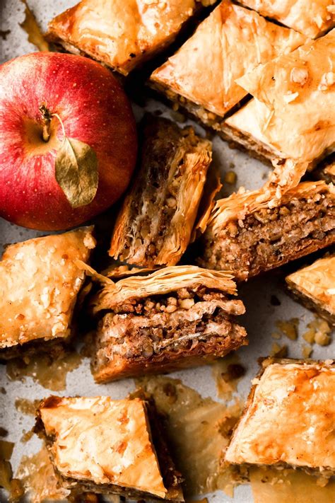 Apple Baklava Recipe Baran Bakery