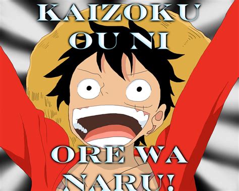 Luffy - Kaizoku Oni Ore Wa Naru! by TheRonanSmith on deviantART