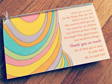 Thank You Note For Preschool Teacher Appreciation Letter