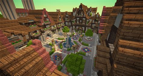 Lovely Medieval Square Medieval Town Update1 With Download Builders
