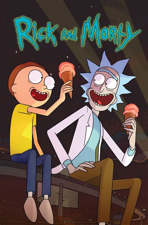 Welcome To Where Time Stands Still Photo Rick And Morty Poster