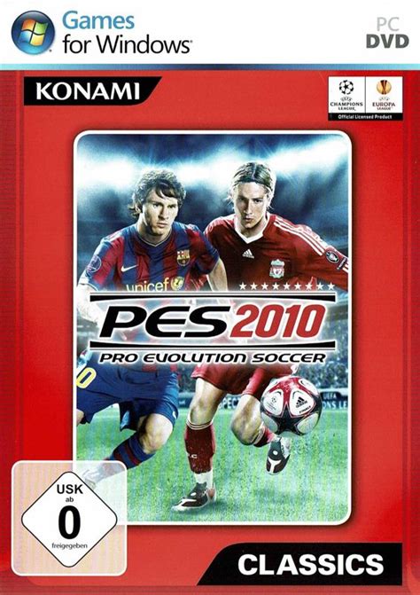 PES 2010 Pro Evolution Soccer 2009 Box Cover Art MobyGames