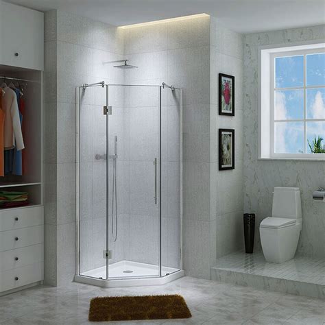 ► links to the best shower head for low water pressure on amazon: 36" x 36" Jackson Corner Shower Enclosure - Bathroom
