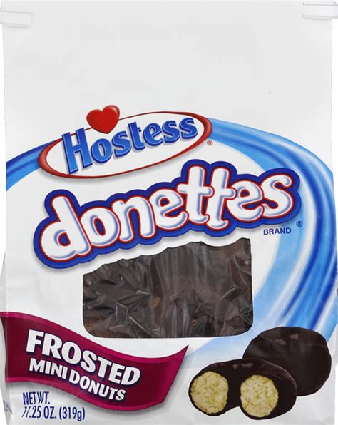 Hostess Donettes Chocolate Frosted Mini Donuts Hy Vee Aisles Online