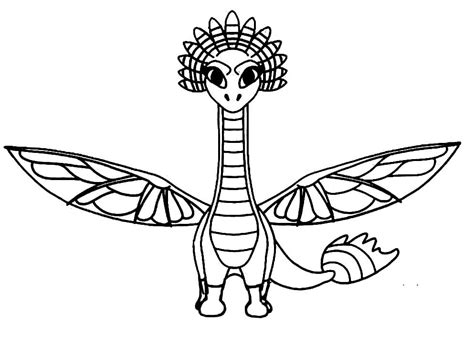 Dragons Rescue Riders To Color Coloring Page Free Printable Coloring