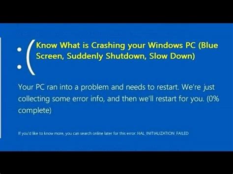 One of the biggest problems that most windows 10 users face has come to be known as the memory management error. Know What is Crashing your Windows PC (Blue Screen ...