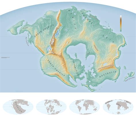 Earth S Next Supercontinent Million Years Into The Future Courtesy Of National Geographic