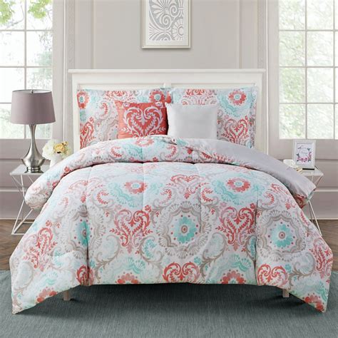 Style Domain Starling 5 Piece Reversible Comforter Set Wayfair