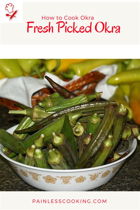 Bake the okra for only a short time in the oven. How to Cook Okra | How to cook okra, Cooking, Okra