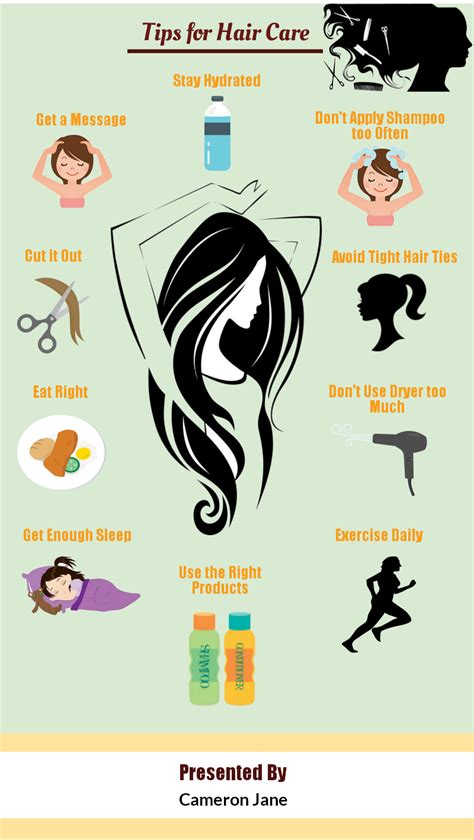 Tips For Hair Care Visual Ly