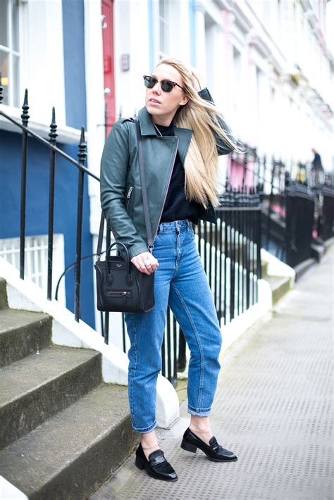 Check spelling or type a new query. MOM JEANS & LEATHER JACKET - Mediamarmalade