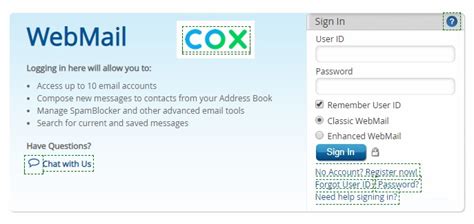Cox connect provides access to the most important information about your account and services. Sign in to Cox Email My Connection - Access Webmail - Job ...
