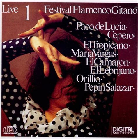 Festival Flamenco Gitano Vol 1 El Lebrijano CD Album Muziek