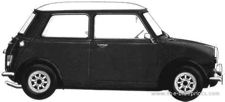 Austin Mini Cooper Austin Drawings Dimensions Pictures Of The Car Download Drawings