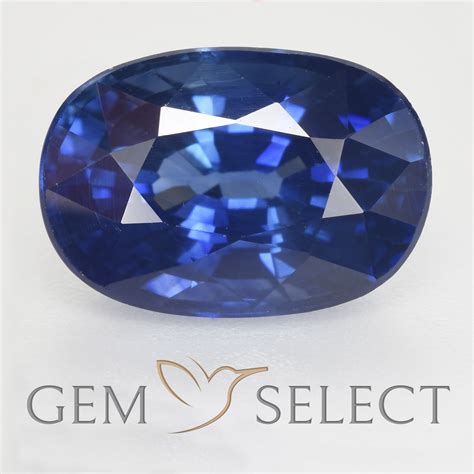 Gemselect Features This Natural Sapphire From Sri Lanka This Blue