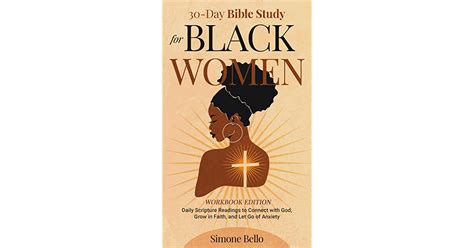 30 Day Bible Study For Black Women Workbook Edition Daily Scripture