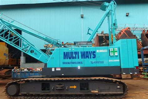 Kobelco Crawler Crane Ckl1000i Cccr 246 Multi Ways Equipment Pte