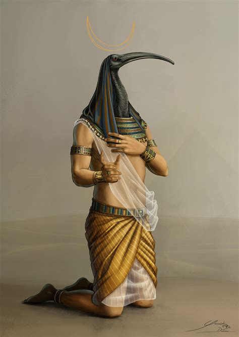 Thoth Egyptian God With Ibis Head 36 Interesting Facts Biography Icon