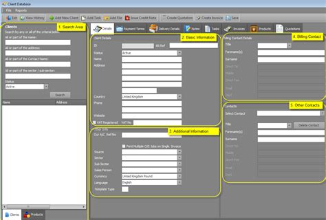 Customer Service Database Template