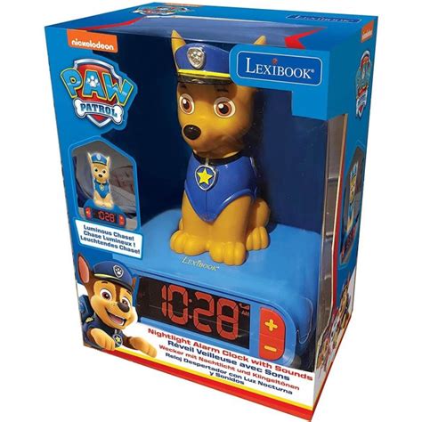 Buy Paw Patrol Night Light Alarm Clock At Bargainmax Free Delivery
