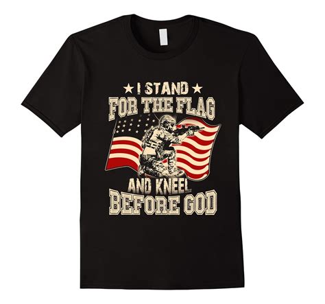 I Stand For The Flag And Kneel Before God Shirt Rose Rosetshirt