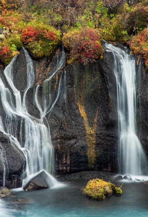 Hraunfossar Iceland Gallery Waterfall