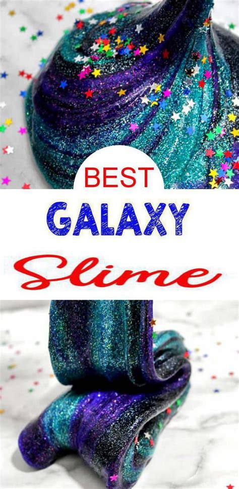 Diy Fluffy Slime Best Galaxy Slime Recipe Great Summer Slime Idea For